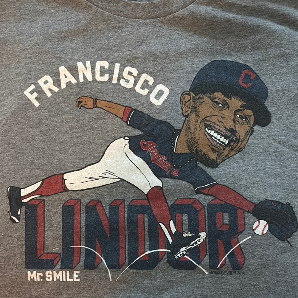 Francisco Lindor Cleveland Indians Homage T-Shirt